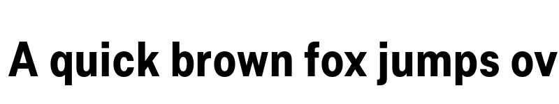 Preview of FONTSPRING DEMO - Allrounder Grotesk Cmp Bold font