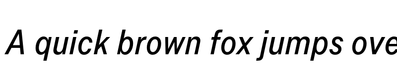 Preview of FONTSPRING DEMO - Allrounder Grotesk Cmp Italic font