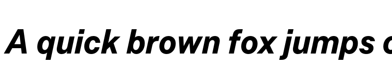 Preview of FONTSPRING DEMO - Allrounder Grotesk Cnd Bold Italic font