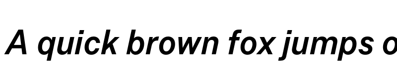 Preview of FONTSPRING DEMO - Allrounder Grotesk Cnd Medium Italic font