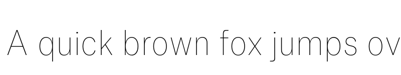 Preview of FONTSPRING DEMO - Allrounder Grotesk Cnd Thin Regular font