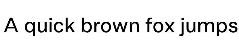 Preview of FONTSPRING DEMO - Allrounder Grotesk Regular font