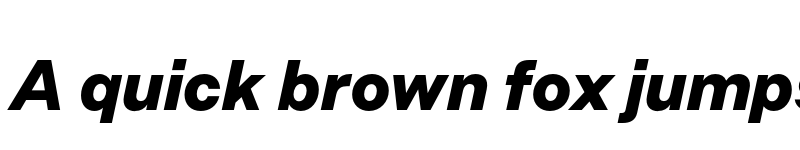 Preview of FONTSPRING DEMO - Allrounder Grotesk XBold Italic font