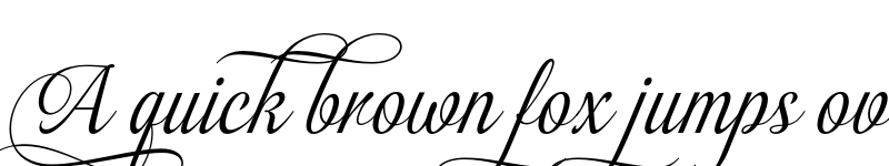 Preview of FONTSPRING DEMO - Almibar Swash 2 Regular font