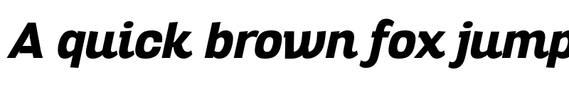 Preview of FONTSPRING DEMO - Altair ExtraBold Italic font