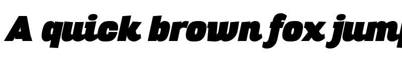 Preview of FONTSPRING DEMO - Altair Ultra Italic font