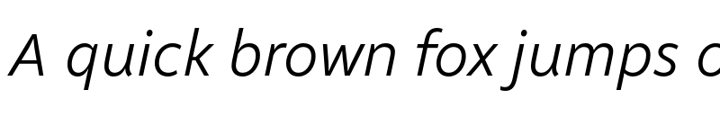 Preview of FONTSPRING DEMO - Altivo Light Italic font