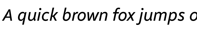 Preview of FONTSPRING DEMO - Altivo Regular Italic font