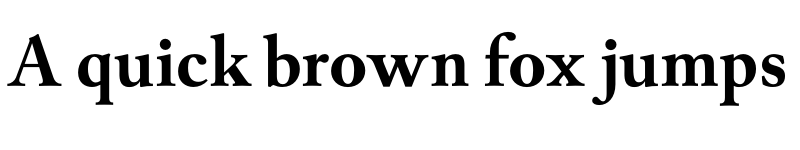 Preview of FONTSPRING DEMO - Alvito Nova Bold font