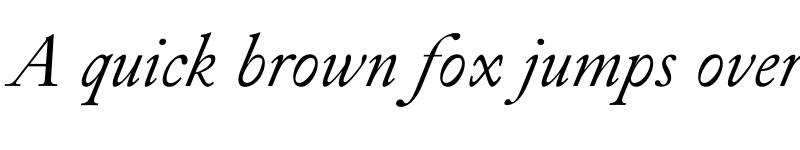 Preview of FONTSPRING DEMO - Alvito Nova Light Italic font