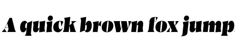 Preview of FONTSPRING DEMO - Amarga Black It Regular font