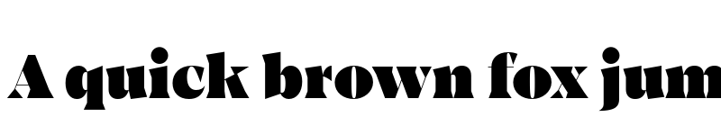 Preview of FONTSPRING DEMO - Amarga Black Regular font