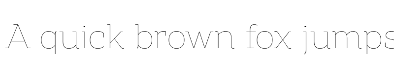 Preview of FONTSPRING DEMO - Amazing Slab Thin Regular font