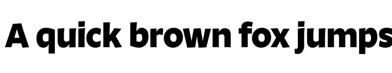 Preview of FONTSPRING DEMO - Ambra Sans Extrabold Regular font