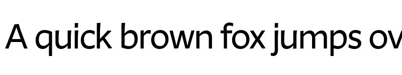 Preview of FONTSPRING DEMO - Ambra Sans Regular font