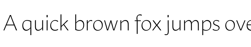 Preview of FONTSPRING DEMO - Ambra Sans Text Light Regular font