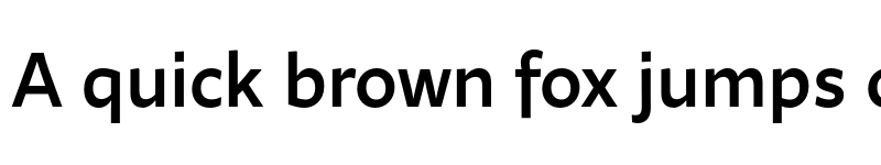 Preview of FONTSPRING DEMO - Ambra Sans Text Medium Regular font