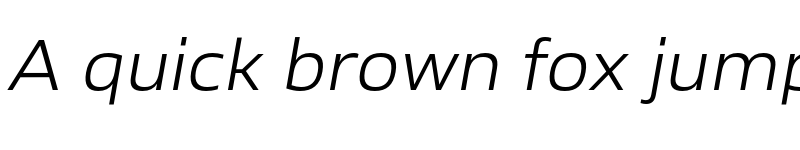 Preview of FONTSPRING DEMO - Ambulatoria A Light Italic font