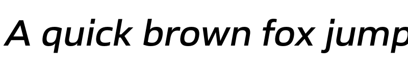 Preview of FONTSPRING DEMO - Ambulatoria A Med Italic font