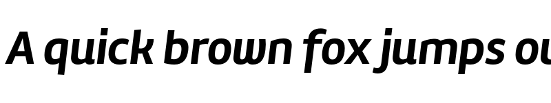 Preview of FONTSPRING DEMO - Amelia Bold Italic Bold Italic font