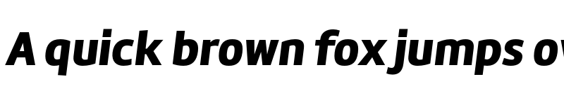 Preview of FONTSPRING DEMO - Amelia Oblicua Black Regular font