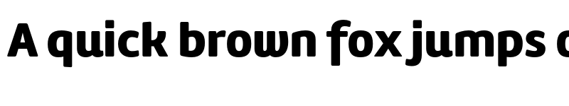 Preview of FONTSPRING DEMO - Amelia-Rounded-UP-Black Regular font