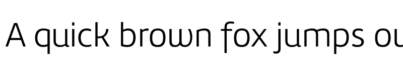 Preview of FONTSPRING DEMO - Amelia UP Light font