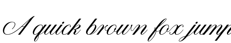 Preview of FONTSPRING DEMO - American Oak Script Regular font