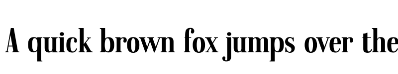 Preview of FONTSPRING DEMO - American Oak Serif Regular font