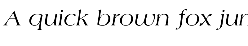 Preview of FONTSPRING DEMO - Americana Italic font