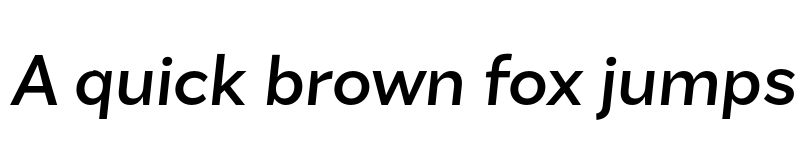 Preview of FONTSPRING DEMO - Amica Pro Med Italic font