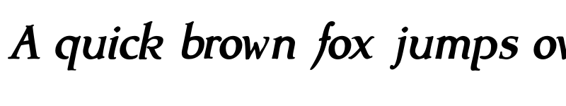 Preview of FONTSPRING DEMO - Amitale Book Bold Italic font