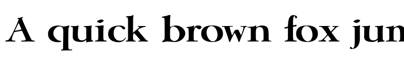 Preview of FONTSPRING DEMO - Amitale Wide Bold font