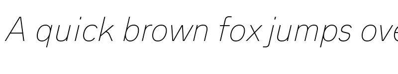 Preview of FONTSPRING DEMO - Analogue Pro Hair Regular font