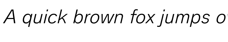 Preview of FONTSPRING DEMO - Analogue Pro Light Italic font