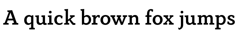 Preview of FONTSPRING DEMO - Anaphora Med Regular font