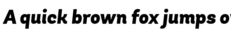 Preview of FONTSPRING DEMO - Andes Black Black Italic font