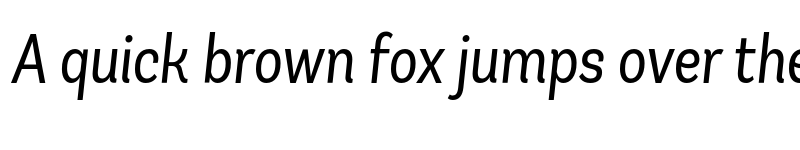 Preview of FONTSPRING DEMO - Andes Condensed Book Book Italic font