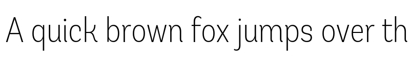 Preview of FONTSPRING DEMO - Andes Condensed ExtraLight ExtraLight font