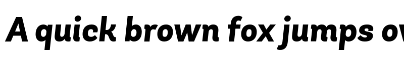 Preview of FONTSPRING DEMO - Andes ExtraBold ExtraBold Italic font