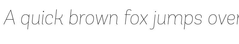 Preview of FONTSPRING DEMO - Andes UltraLight UltraLight Italic font