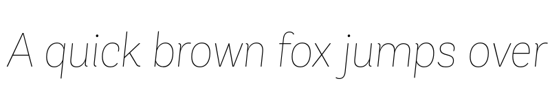 Preview of FONTSPRING DEMO - AndesNeue Alt 1 Thin it Regular font