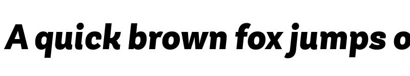 Preview of FONTSPRING DEMO - AndesNeue Alt 3 Black it Regular font