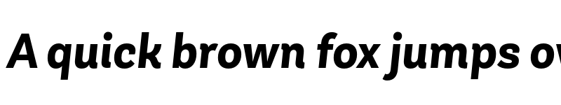 Preview of FONTSPRING DEMO - AndesNeue Bold it Regular font