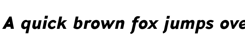 Preview of FONTSPRING DEMO - Andis Bold Italic font