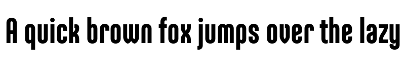 Preview of FONTSPRING DEMO - Ando Black Regular font