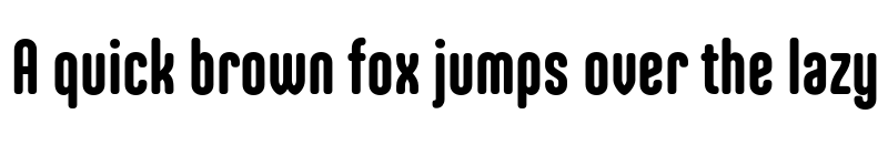 Preview of FONTSPRING DEMO - Ando Round Black Regular font