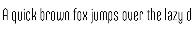 Preview of FONTSPRING DEMO - Ando Round Regular font