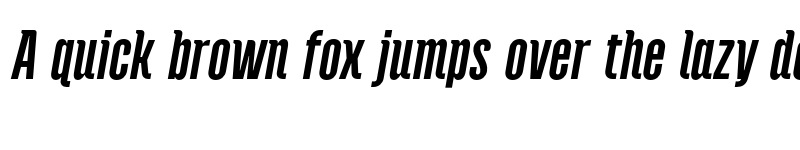 Preview of FONTSPRING DEMO - Andove Bold Italic font