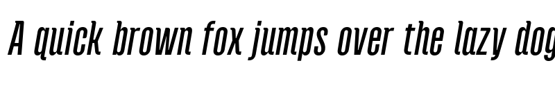 Preview of FONTSPRING DEMO - Andove Med Italic font